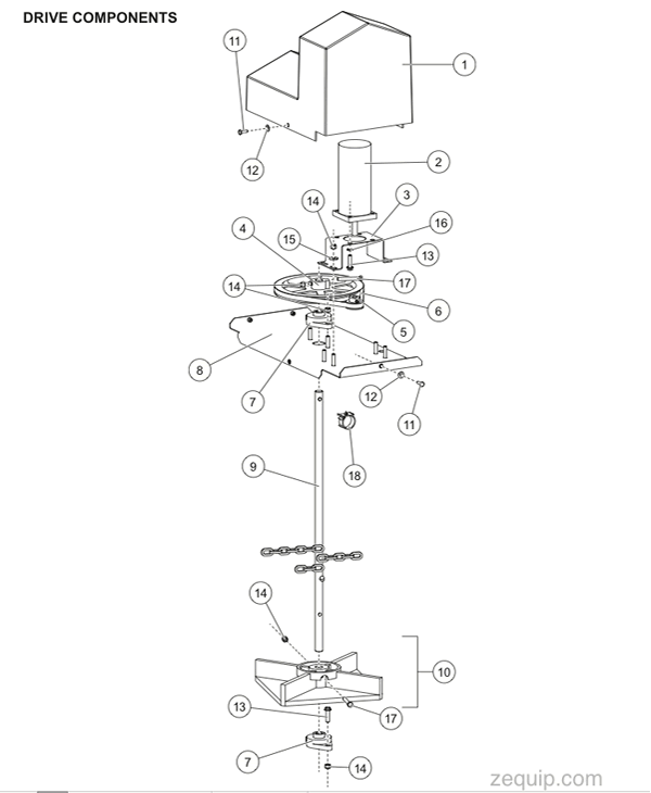 Fisher Model 2500 Drive Parts