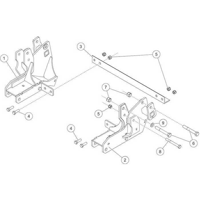 
                                        WESTERN MOUNT KIT RAM UM 45/5500 2019 - 20__ 33889                  